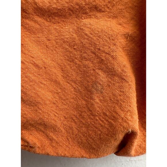 G Designs Natural Fashions Womens Boho Studded Jacket Size 1X Ruffle Orange Fall - Picture 12 of 14